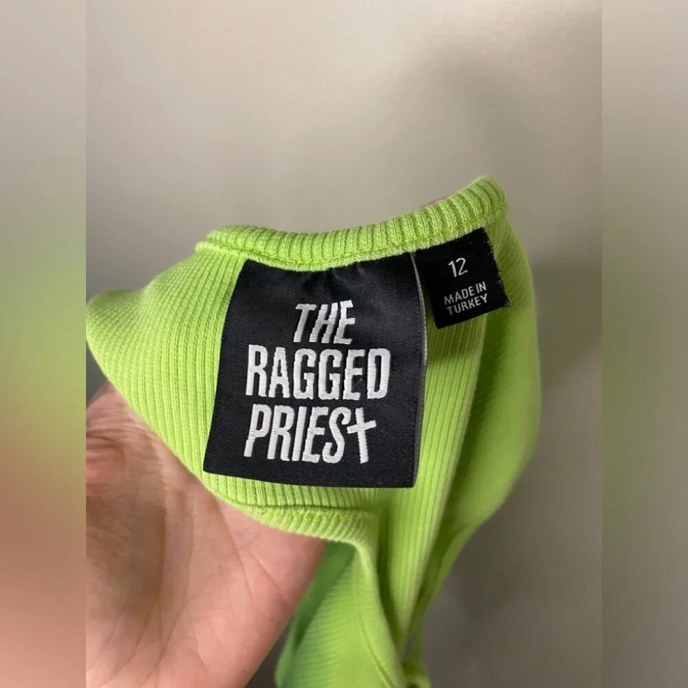 The Ragged Priest Cut Out Ribbed Crop Tank - Picture 5 of 7